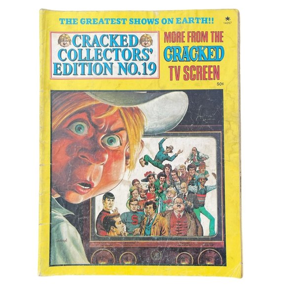 CRACKED Collectors Edition No.19 Collectible Comedy Satire Comic Book - Picture 1 of 2